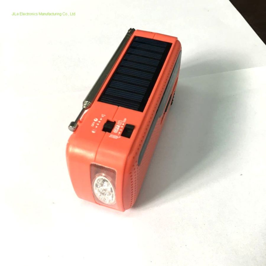 Emergency Solar Hand Crank NOAA Weather Radio