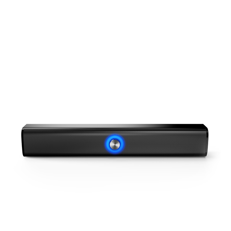 Bass Portable Rectangle Desktop Mini Wireless Soundbar Speaker