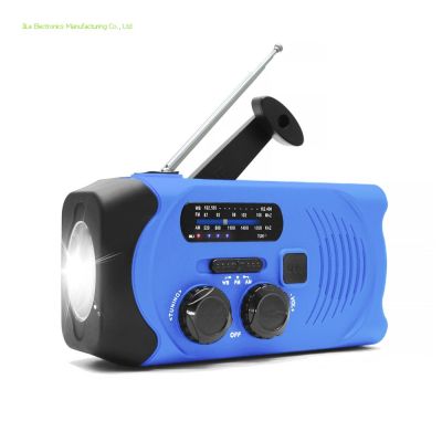 Portable Camping Waterproof Dynamo Emergency Pocket Weather Band Solar Radio