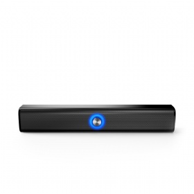 Bass Portable Rectangle Desktop Mini Wireless Soundbar Speaker